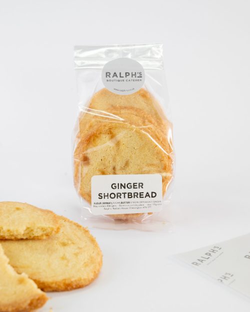 Crystallized Ginger Shortbread