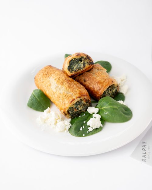 Ricotta, Spinach & Feta Cheese Pastry Roll