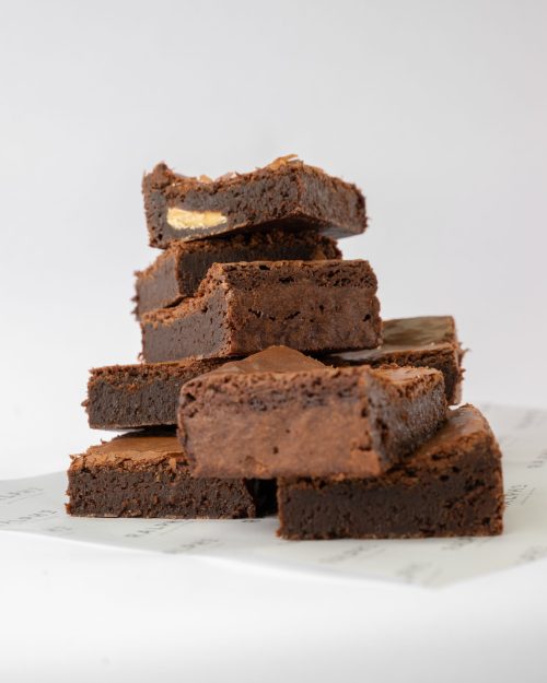 Triple Chocolate Brownie (9 café-style pieces)