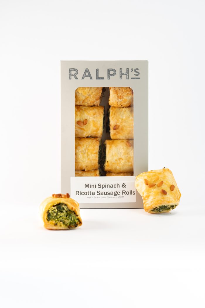 Spring Rolls Ralphs 8 x canapé-sized Spinach, Ricotta and Feta Mini Rolls - Ralph's